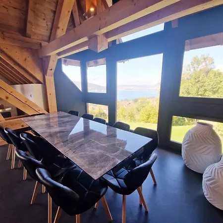 Savoie - Luxe Et Serenite- Piscine Et Jacuzzi - Vue Panoramique Sur Le D Annecy
