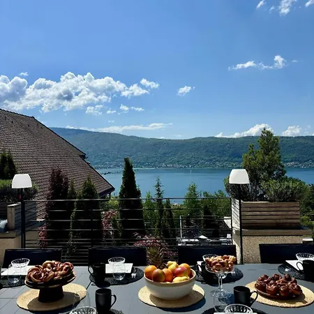 Villa Savoie - Luxe Et Serenite- Piscine Et Jacuzzi - Vue Panoramique Sur Le D Annecy Veyrier-du-Lac