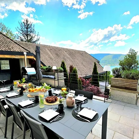 Villa Savoie - Luxe Et Serenite- Piscine Et Jacuzzi - Vue Panoramique Sur Le D Annecy