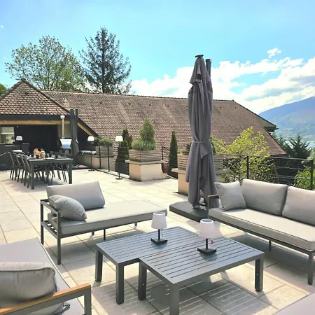 Villa Savoie - Luxe Et Serenite- Piscine Et Jacuzzi - Vue Panoramique Sur Le D Annecy