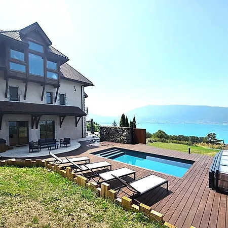 Savoie - Luxe Et Serenite- Piscine Et Jacuzzi - Vue Panoramique Sur Le D Annecy ヴィラ *