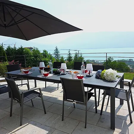 Savoie - Luxe Et Serenite- Piscine Et Jacuzzi - Vue Panoramique Sur Le D Annecy ヴィラ